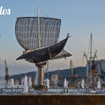 ヴォロスΣτούντιο Στο Κέντρο Της Πόλης.アパートメント エクステリア 写真